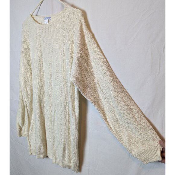 Vintage Ship N Shore Long Sleeve‎ Resort Wear Cover Up Knit Women's Large - Picture 2 of 9